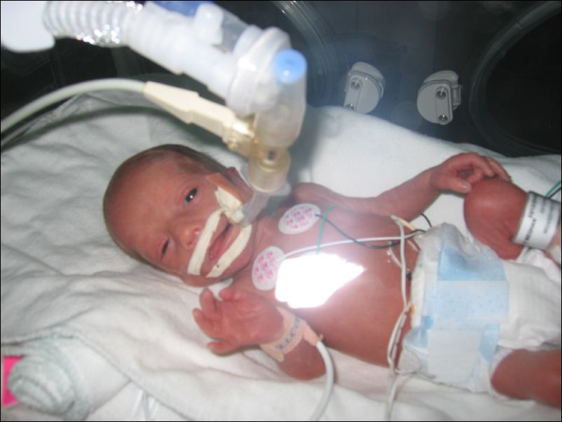 Sebastian Waving At Daddy